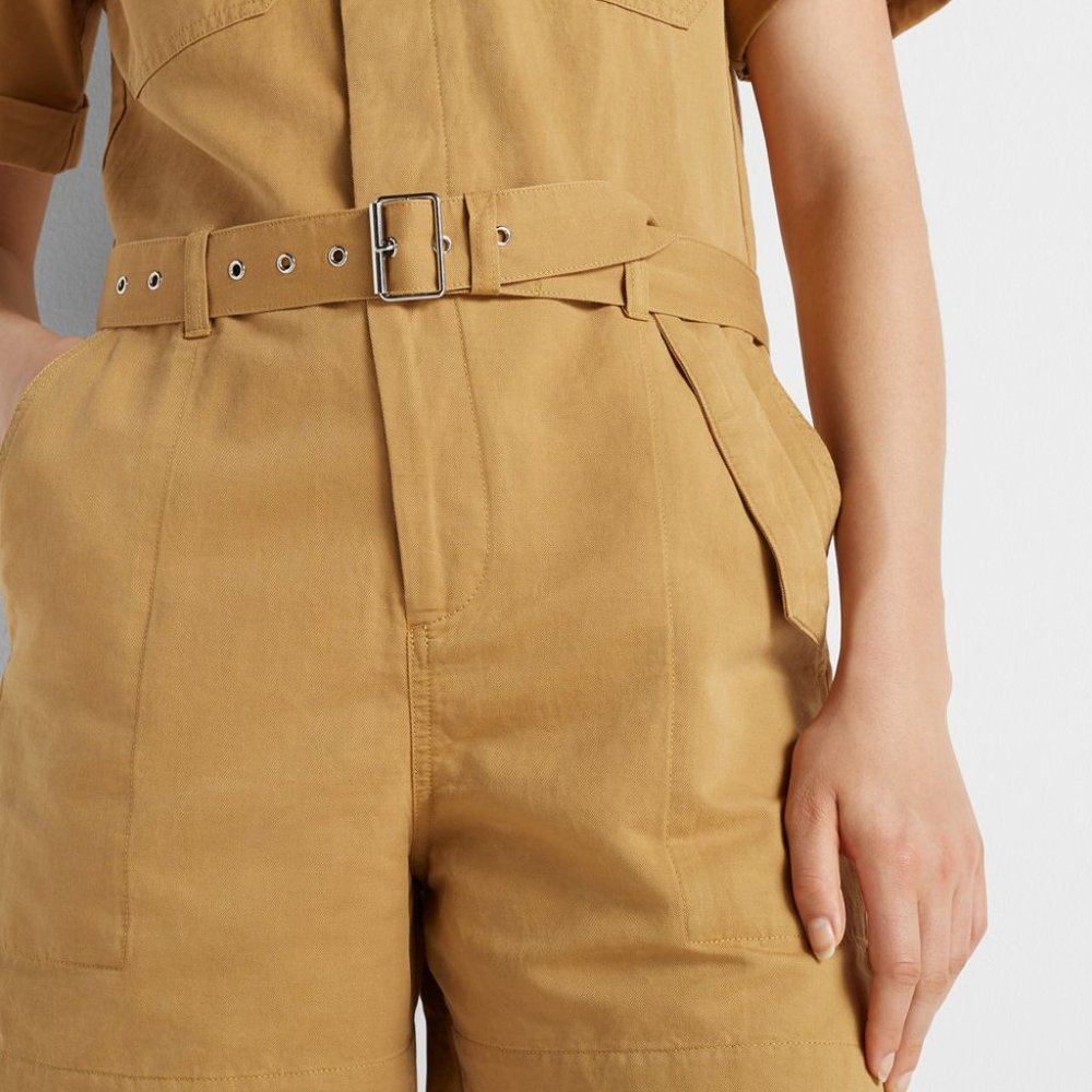 ~SOLD~ Club Monaco Short Sleeve Utility Jumpsuit NWT - Picture 5 of 9
